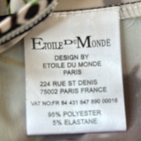 ETOILE DU MONDE faux wrap dress in size 1, never worn - Picture 7 of 14